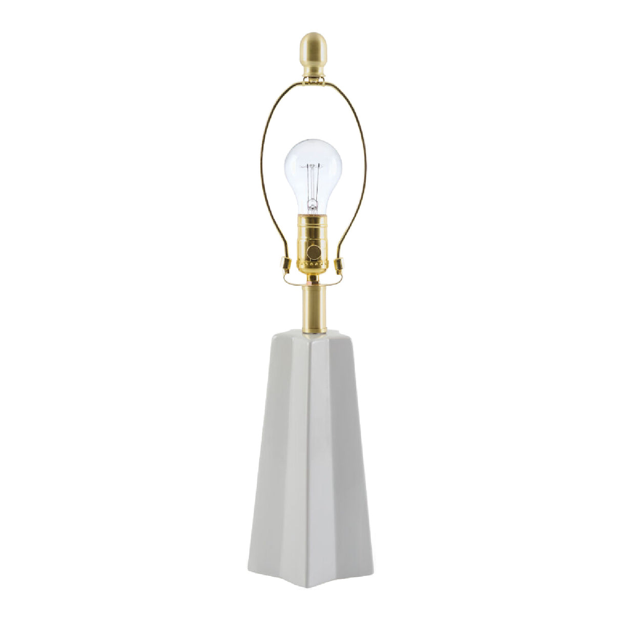 Modern European furniture - Faceted Ceramic Accent Table Lamp - www.oroa.com