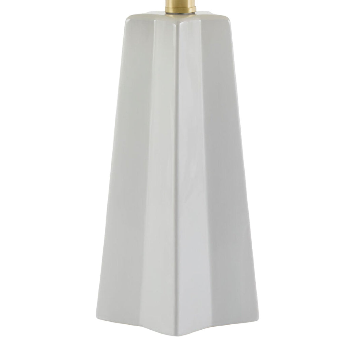 Modern European furniture - Faceted Ceramic Accent Table Lamp - www.oroa.com