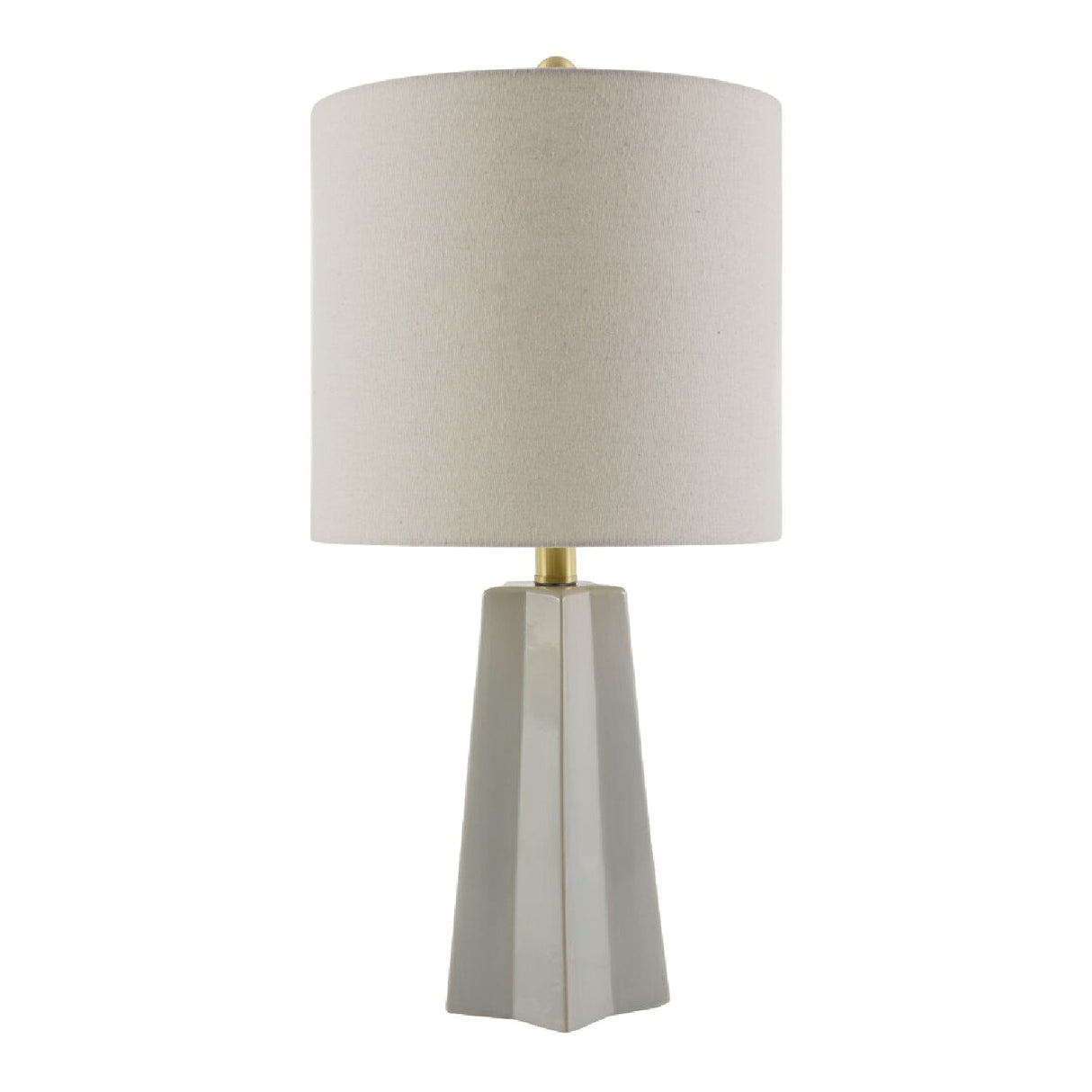 Modern European furniture - Faceted Ceramic Accent Table Lamp - www.oroa.com