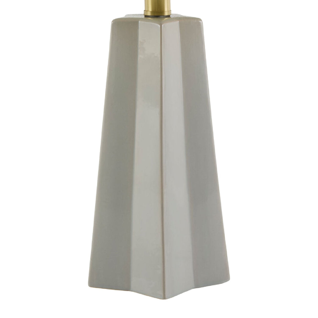Modern European furniture - Faceted Ceramic Accent Table Lamp - www.oroa.com