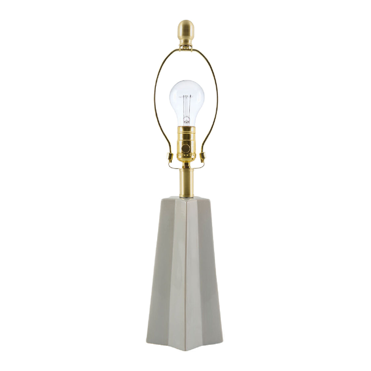 Modern European furniture - Faceted Ceramic Accent Table Lamp - www.oroa.com