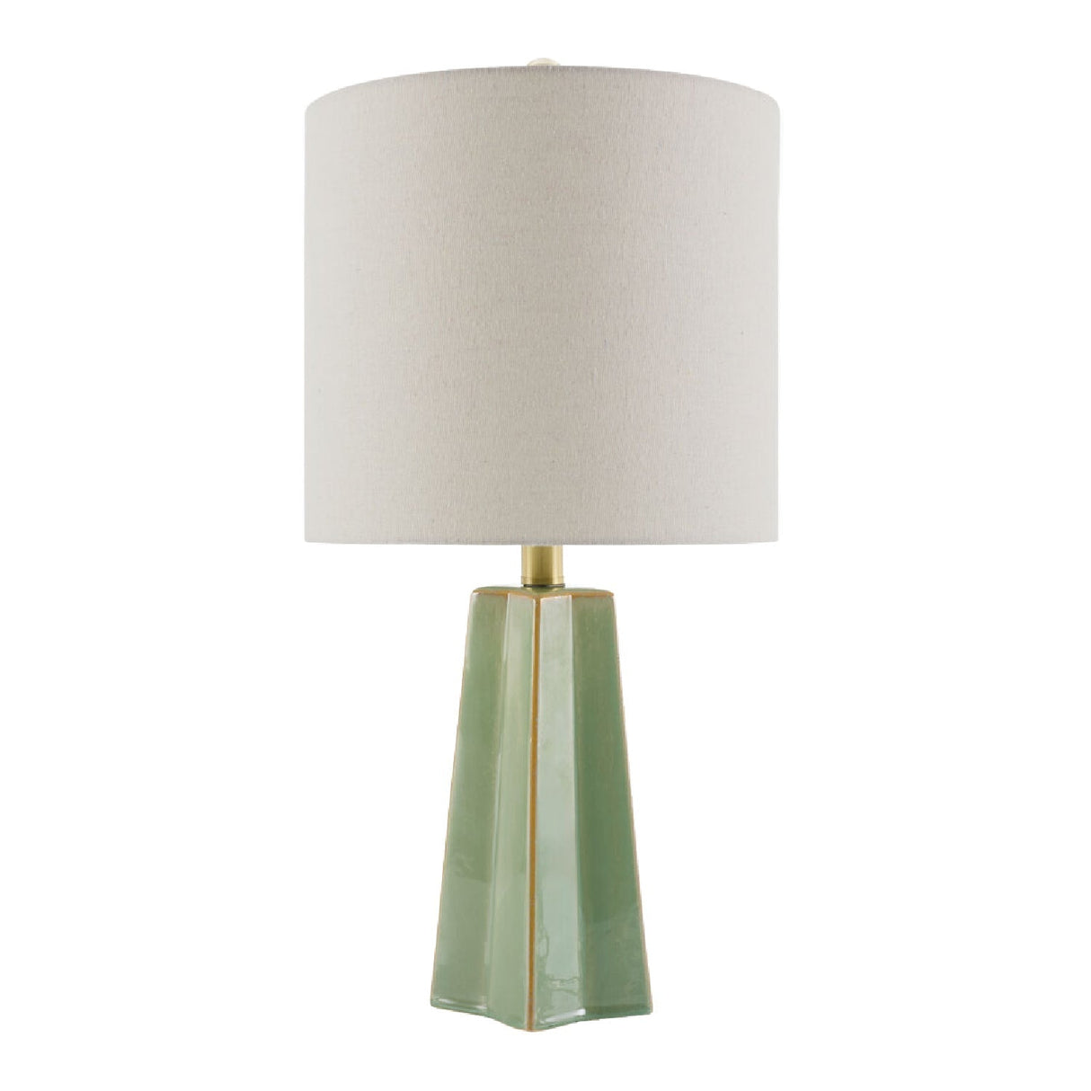 Modern European furniture - Faceted Ceramic Accent Table Lamp - www.oroa.com