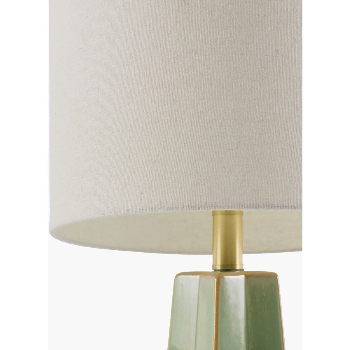 Modern European furniture - Faceted Ceramic Accent Table Lamp - www.oroa.com