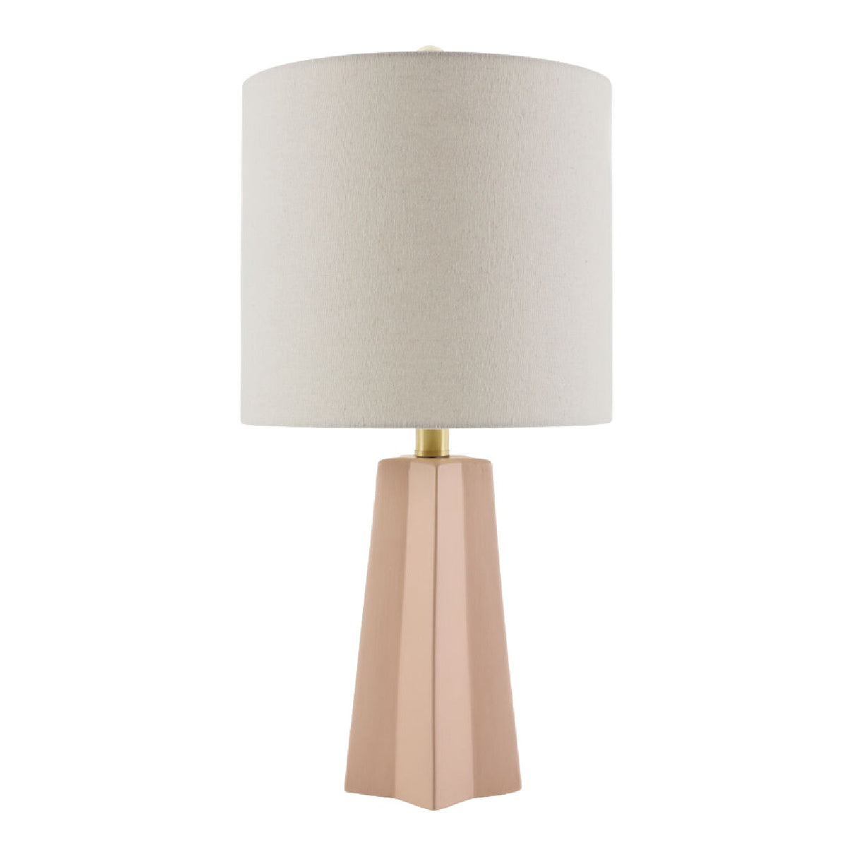 Modern European furniture - Faceted Ceramic Accent Table Lamp - www.oroa.com
