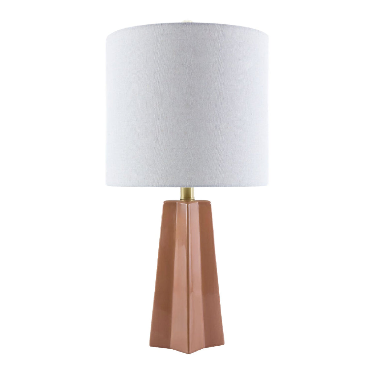 Modern European furniture - Faceted Ceramic Accent Table Lamp - www.oroa.com