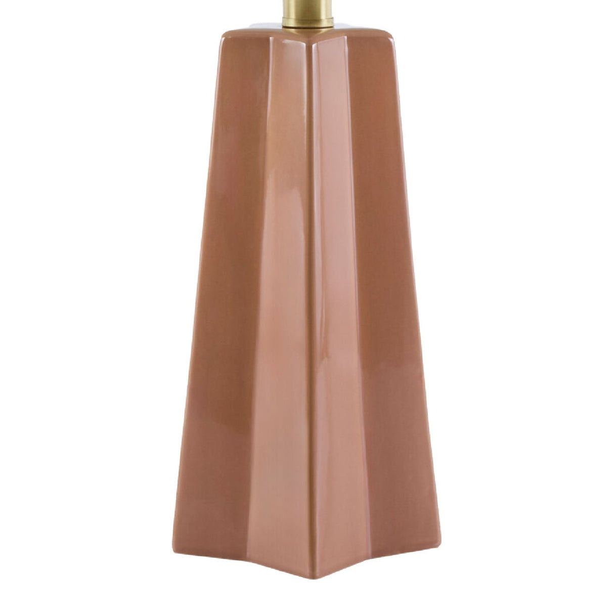 Modern European furniture - Faceted Ceramic Accent Table Lamp - www.oroa.com