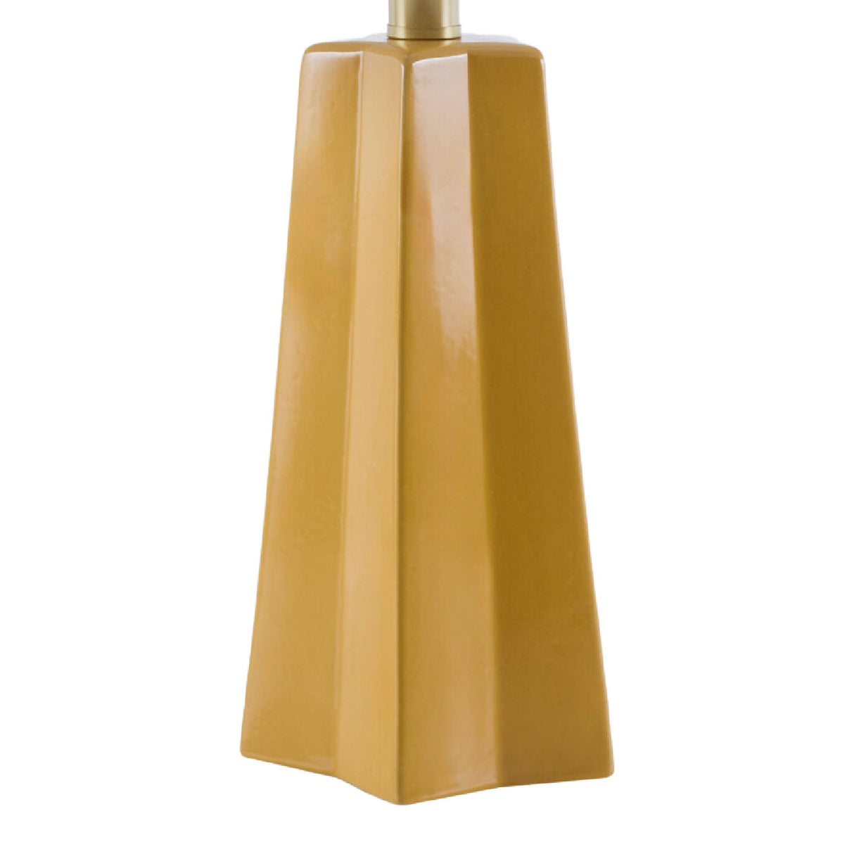 Modern European furniture - Faceted Ceramic Accent Table Lamp - www.oroa.com