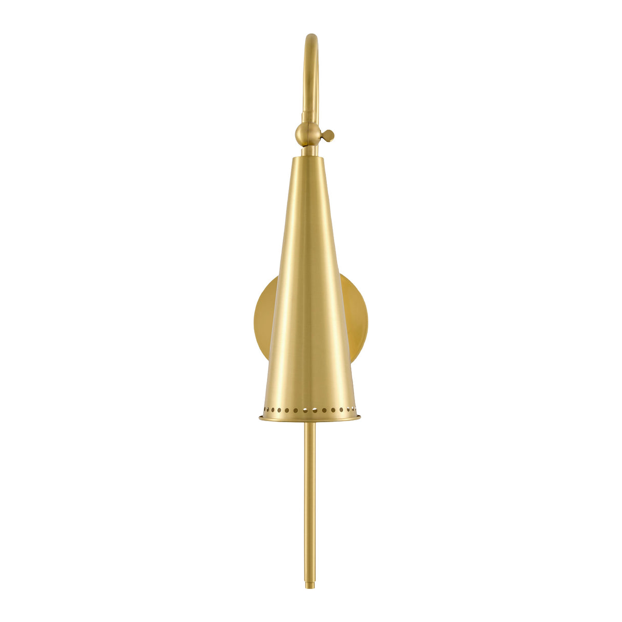 Modern European furniture - Gold Conical Wall Lamp - www.oroa.com