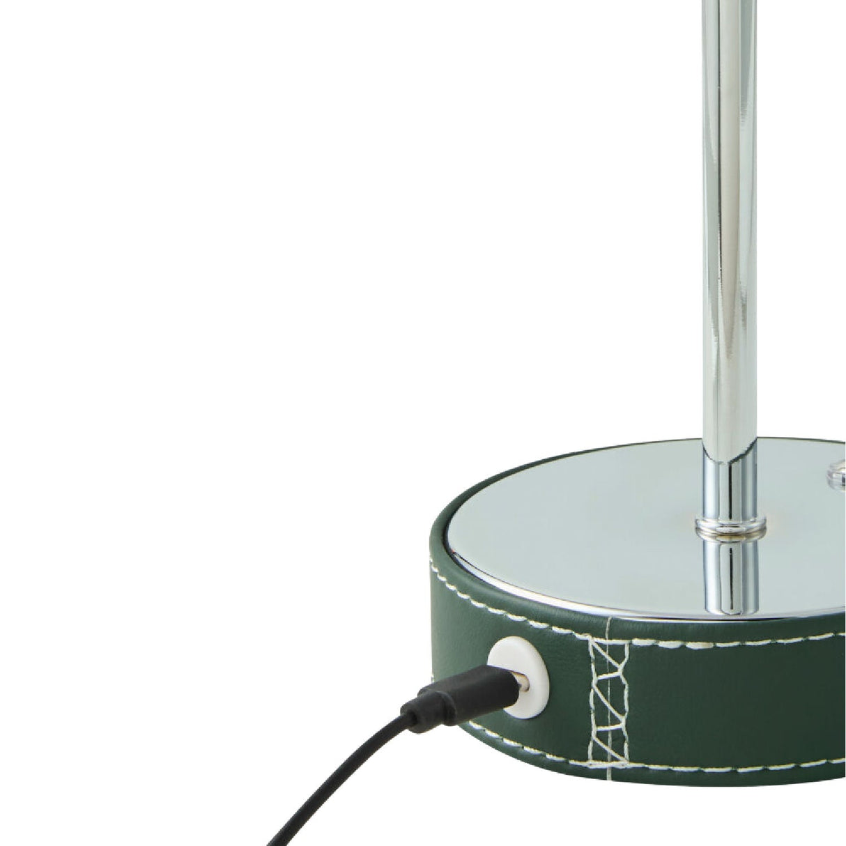 Modern European furniture - Empire Leather Shade Table Lamp - www.oroa.com