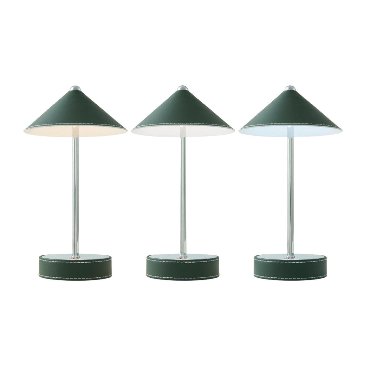 Modern European furniture - Empire Leather Shade Table Lamp - www.oroa.com