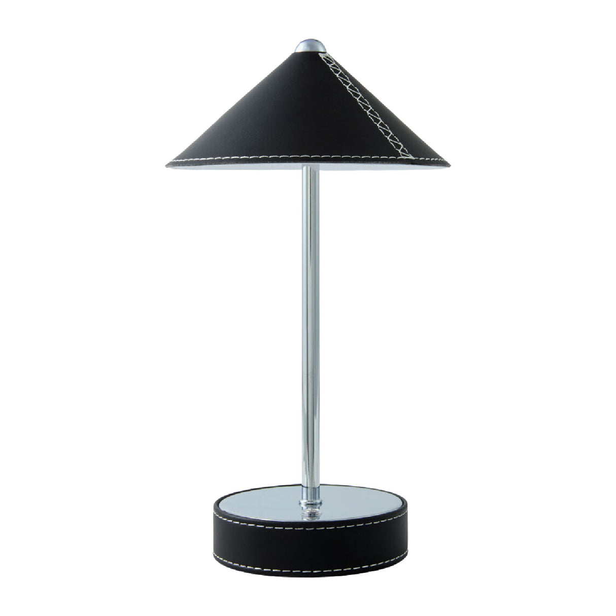 Modern European furniture - Empire Leather Shade Table Lamp - www.oroa.com