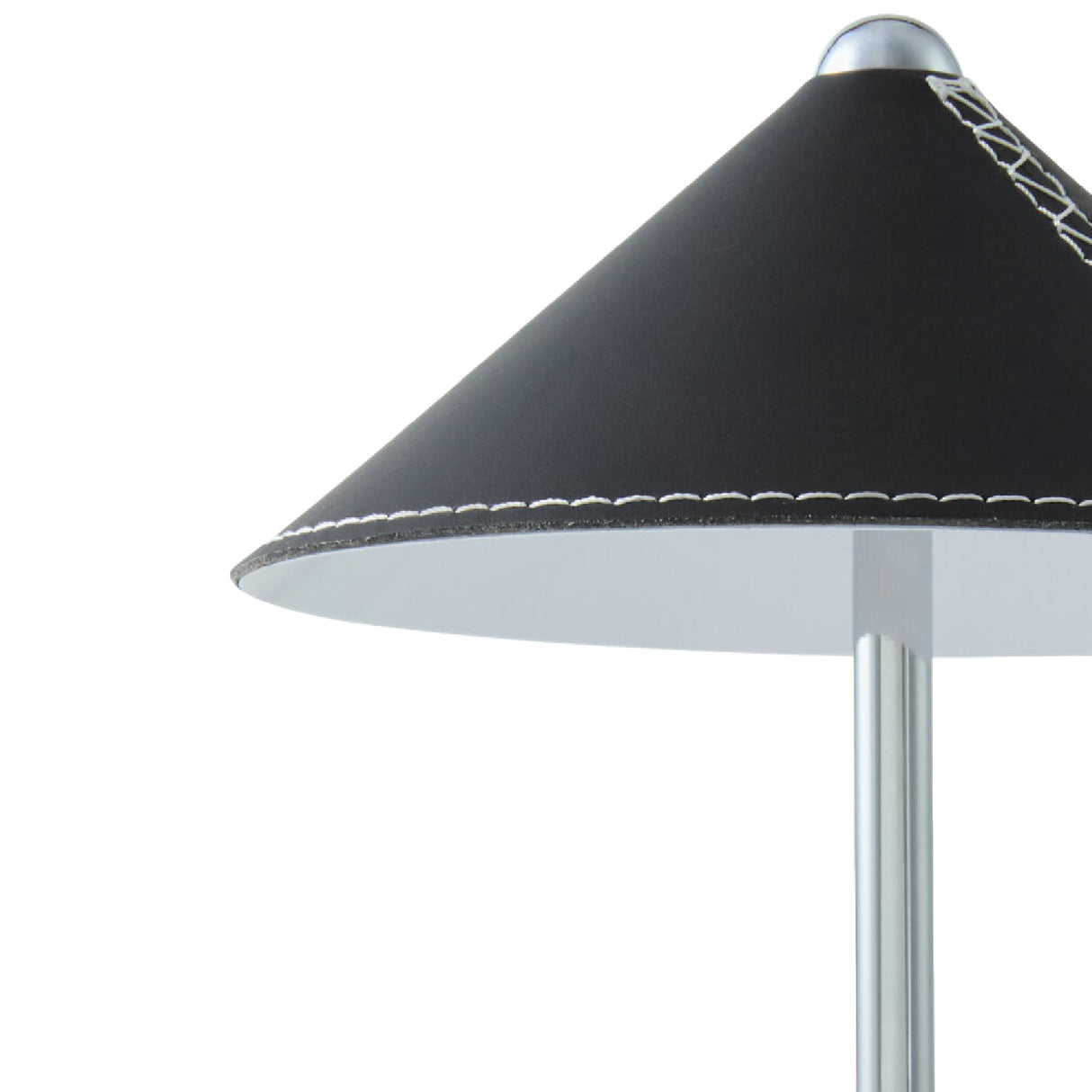 Modern European furniture - Empire Leather Shade Table Lamp - www.oroa.com