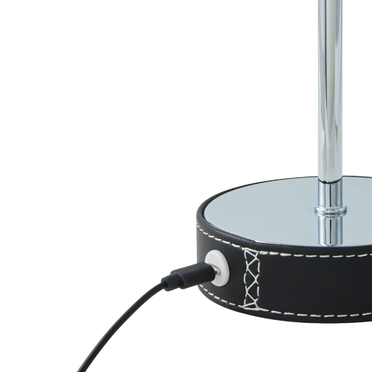 Modern European furniture - Empire Leather Shade Table Lamp - www.oroa.com