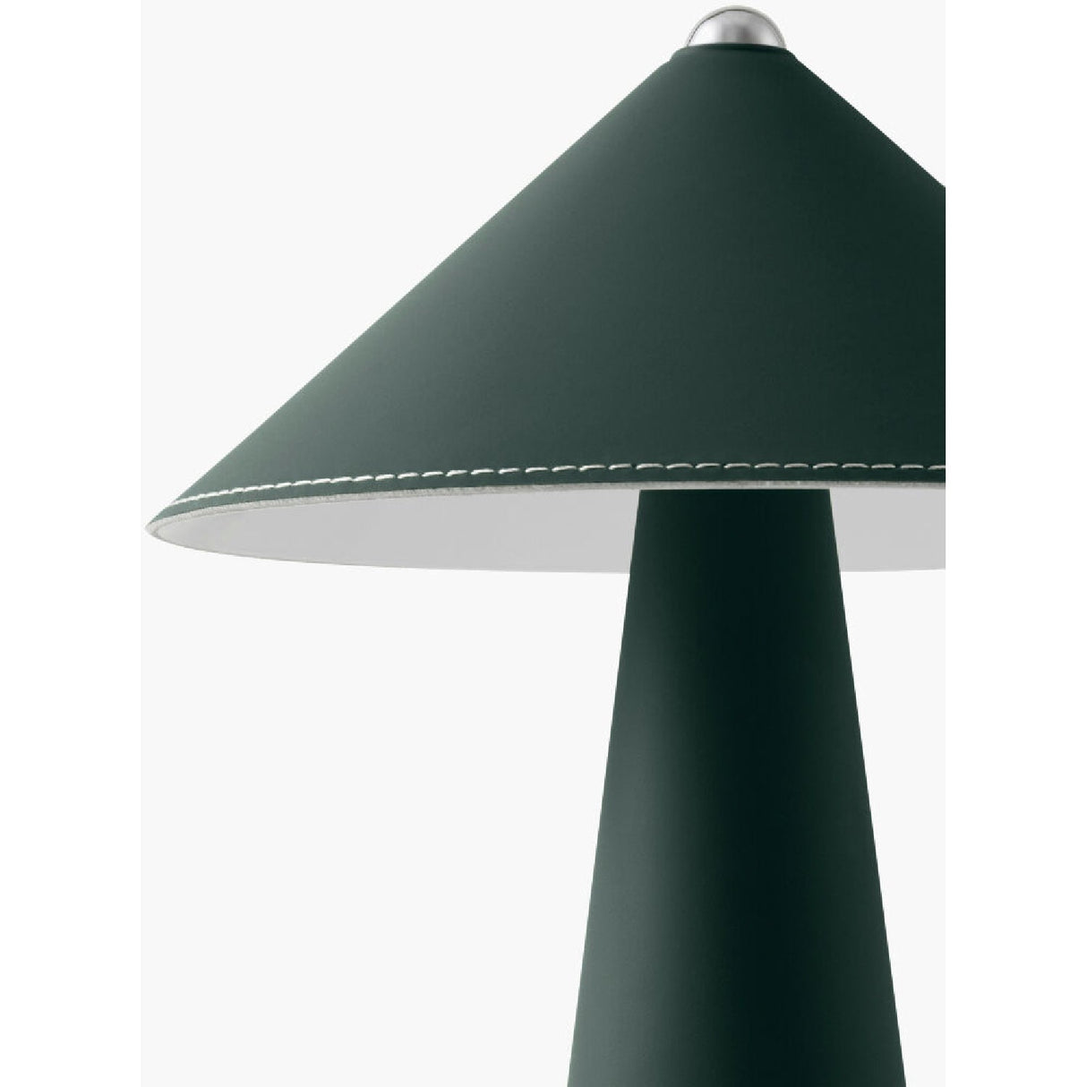 Modern European furniture - Brushed Leather Accent Table Lamp - www.oroa.com