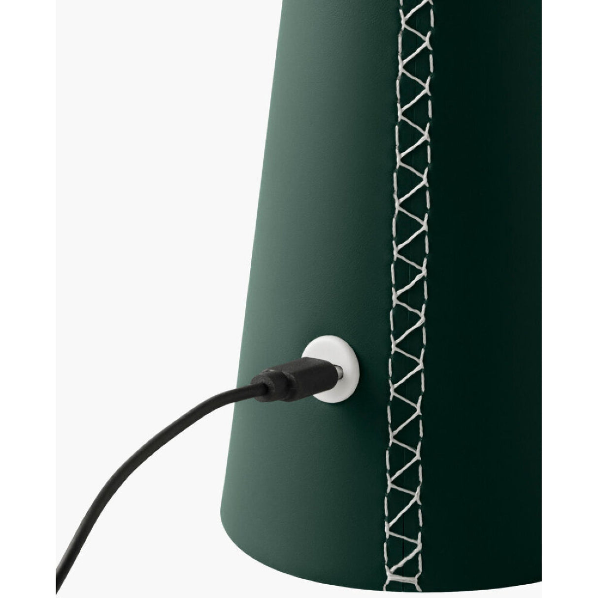 Modern European furniture - Brushed Leather Accent Table Lamp - www.oroa.com