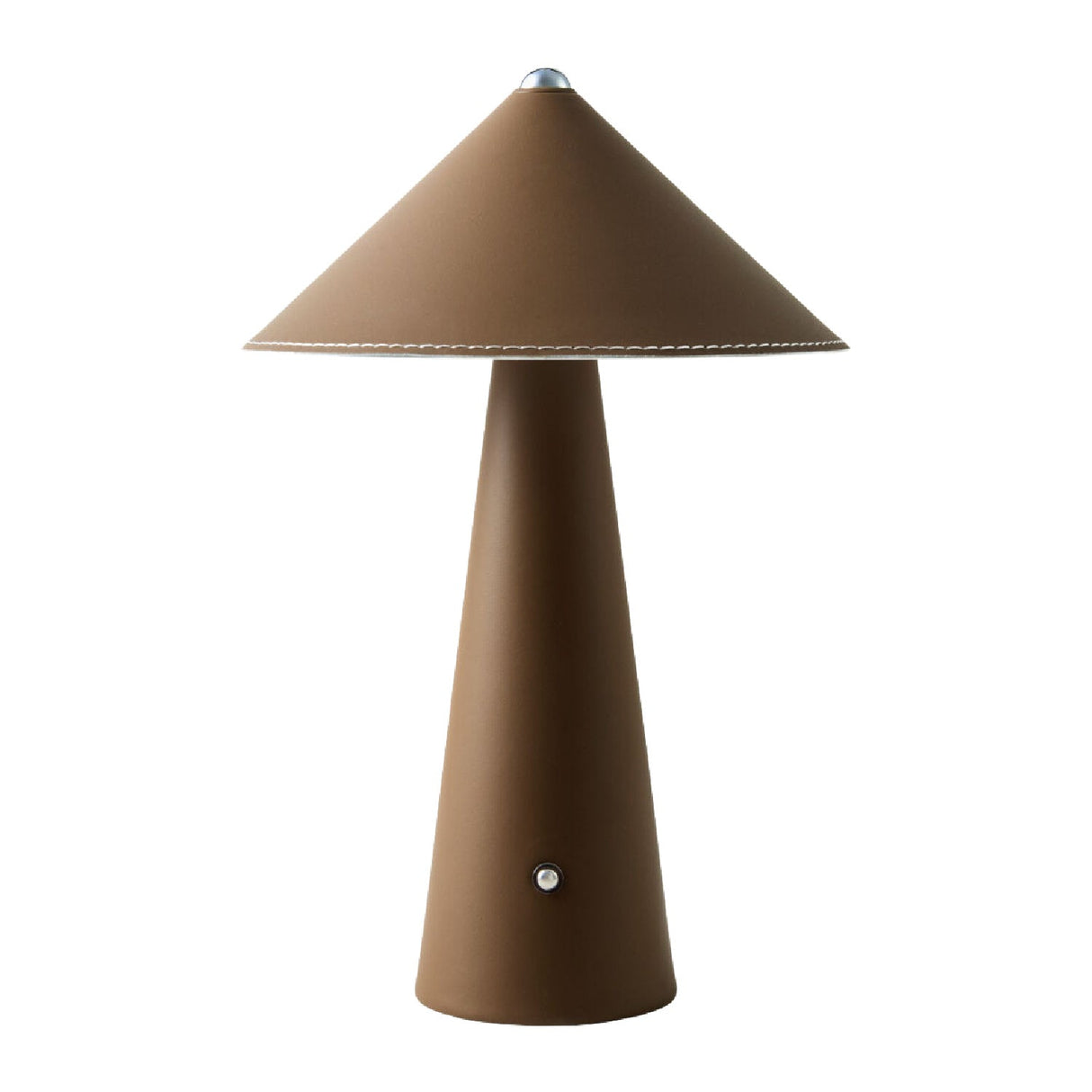 Modern European furniture - Brushed Leather Accent Table Lamp - www.oroa.com