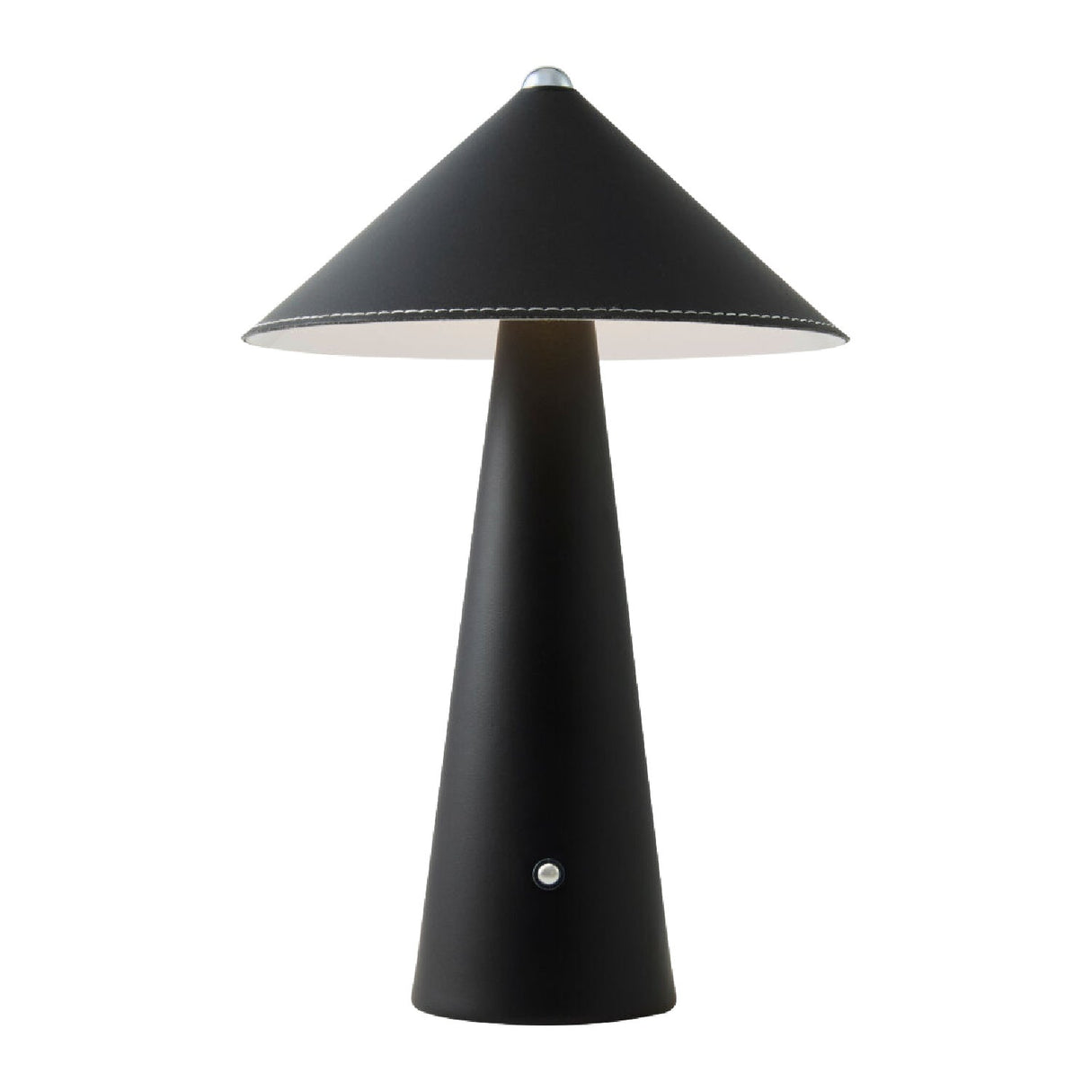 Modern European furniture - Brushed Leather Accent Table Lamp - www.oroa.com