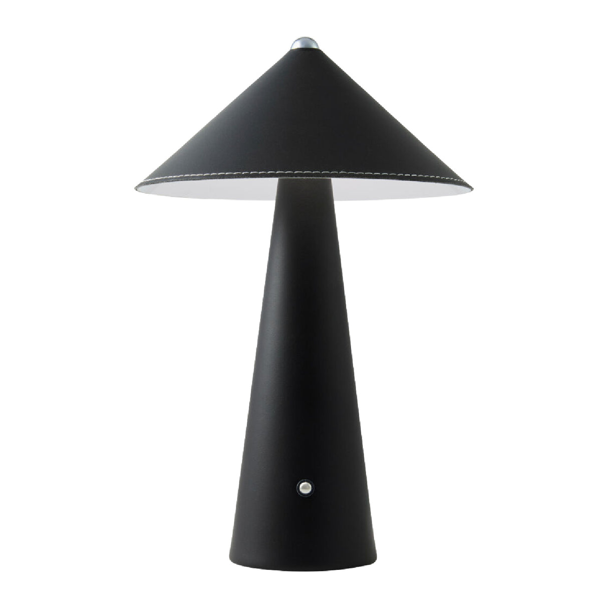 Modern European furniture - Brushed Leather Accent Table Lamp - www.oroa.com