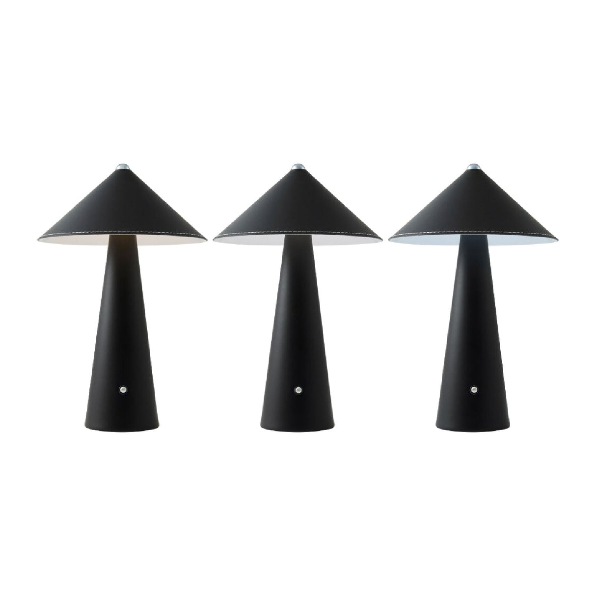 Modern European furniture - Brushed Leather Accent Table Lamp - www.oroa.com