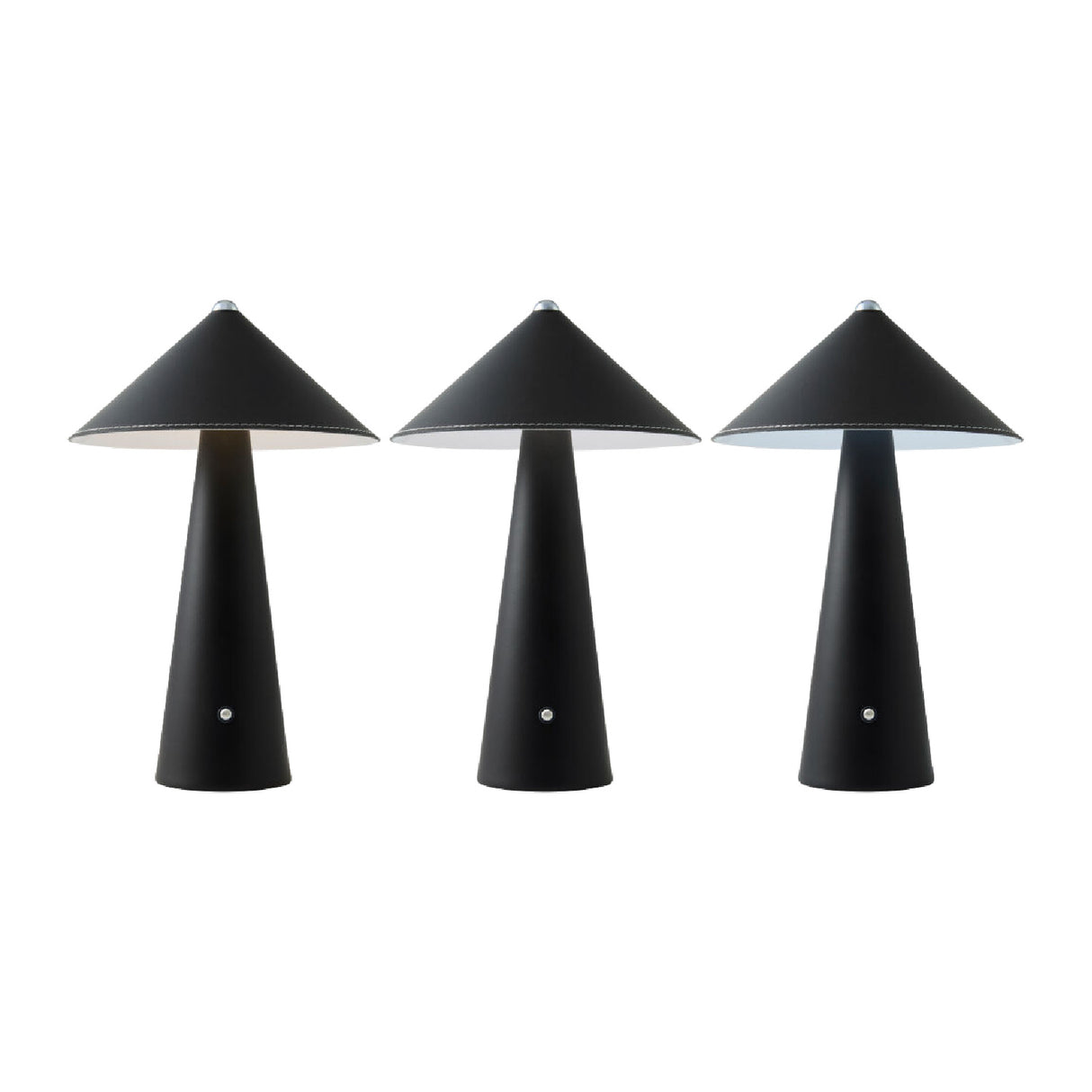 Modern European furniture - Brushed Leather Accent Table Lamp - www.oroa.com