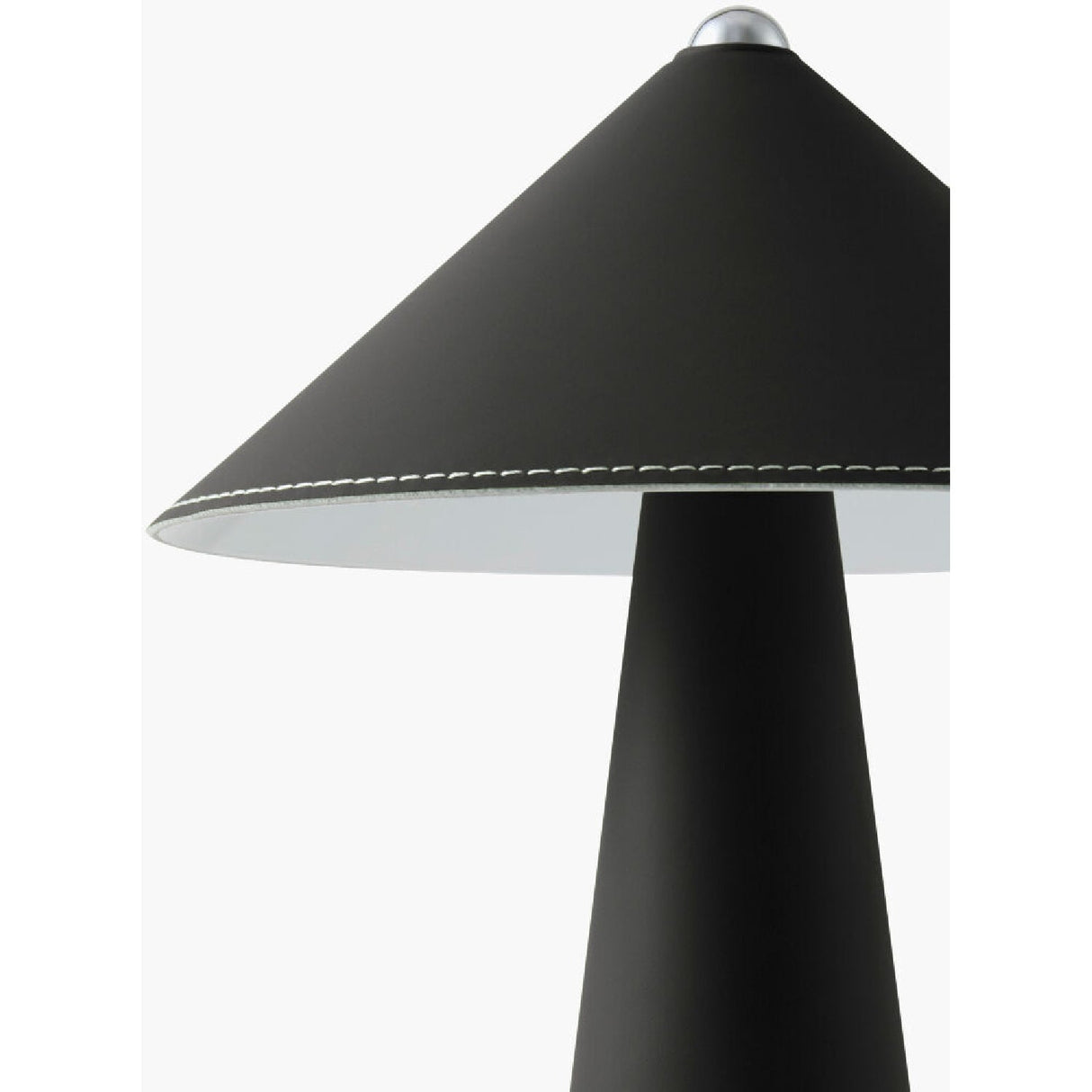 Modern European furniture - Brushed Leather Accent Table Lamp - www.oroa.com