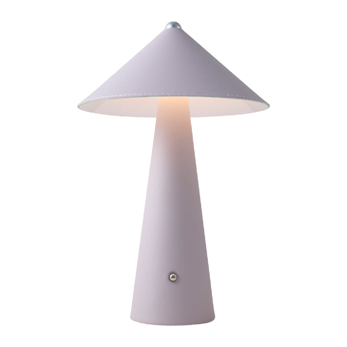 Modern European furniture - Brushed Leather Accent Table Lamp - www.oroa.com