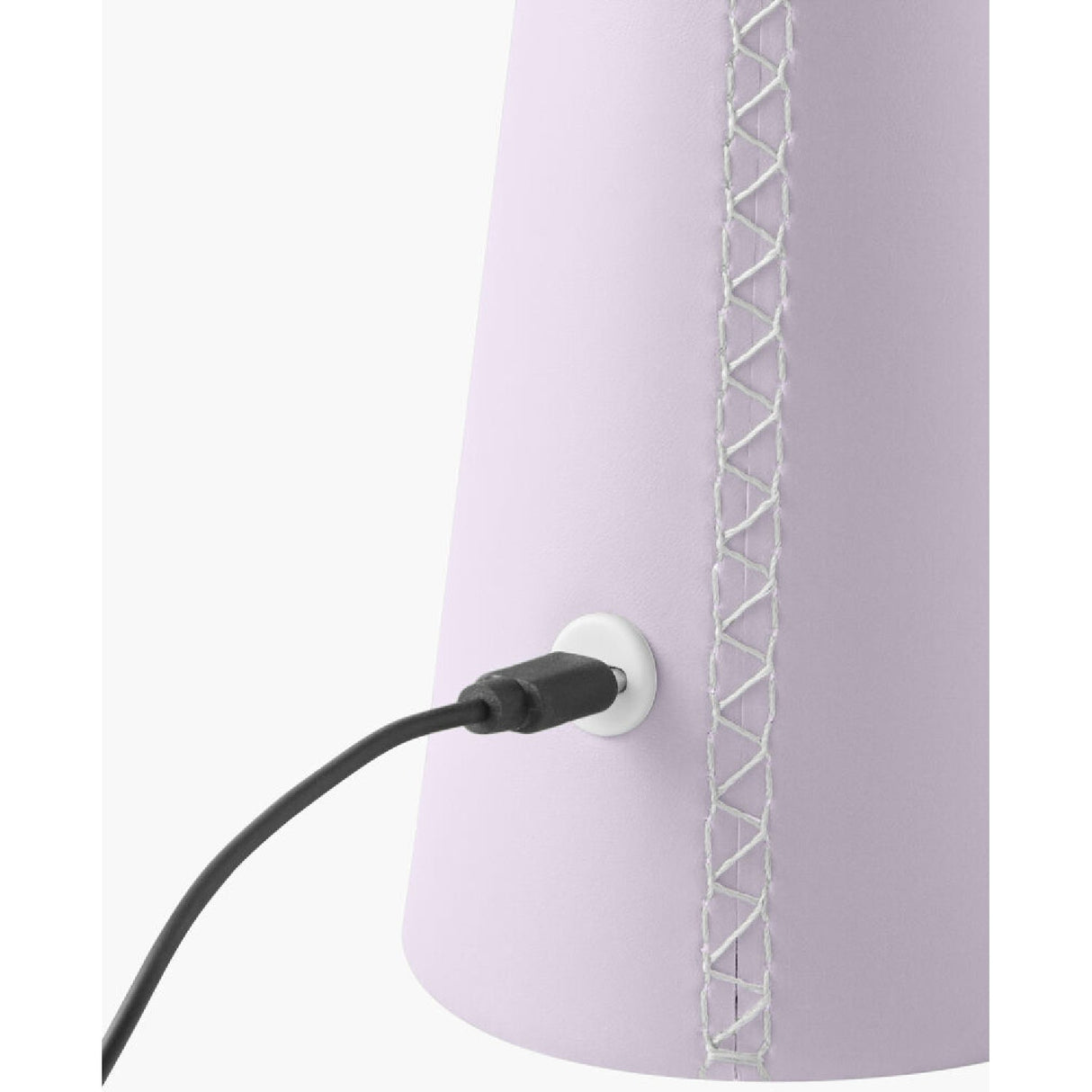 Modern European furniture - Brushed Leather Accent Table Lamp - www.oroa.com
