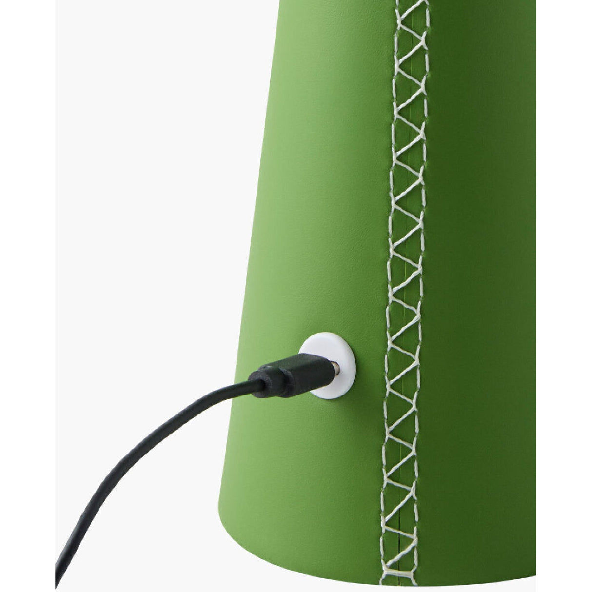 Modern European furniture - Brushed Leather Accent Table Lamp - www.oroa.com