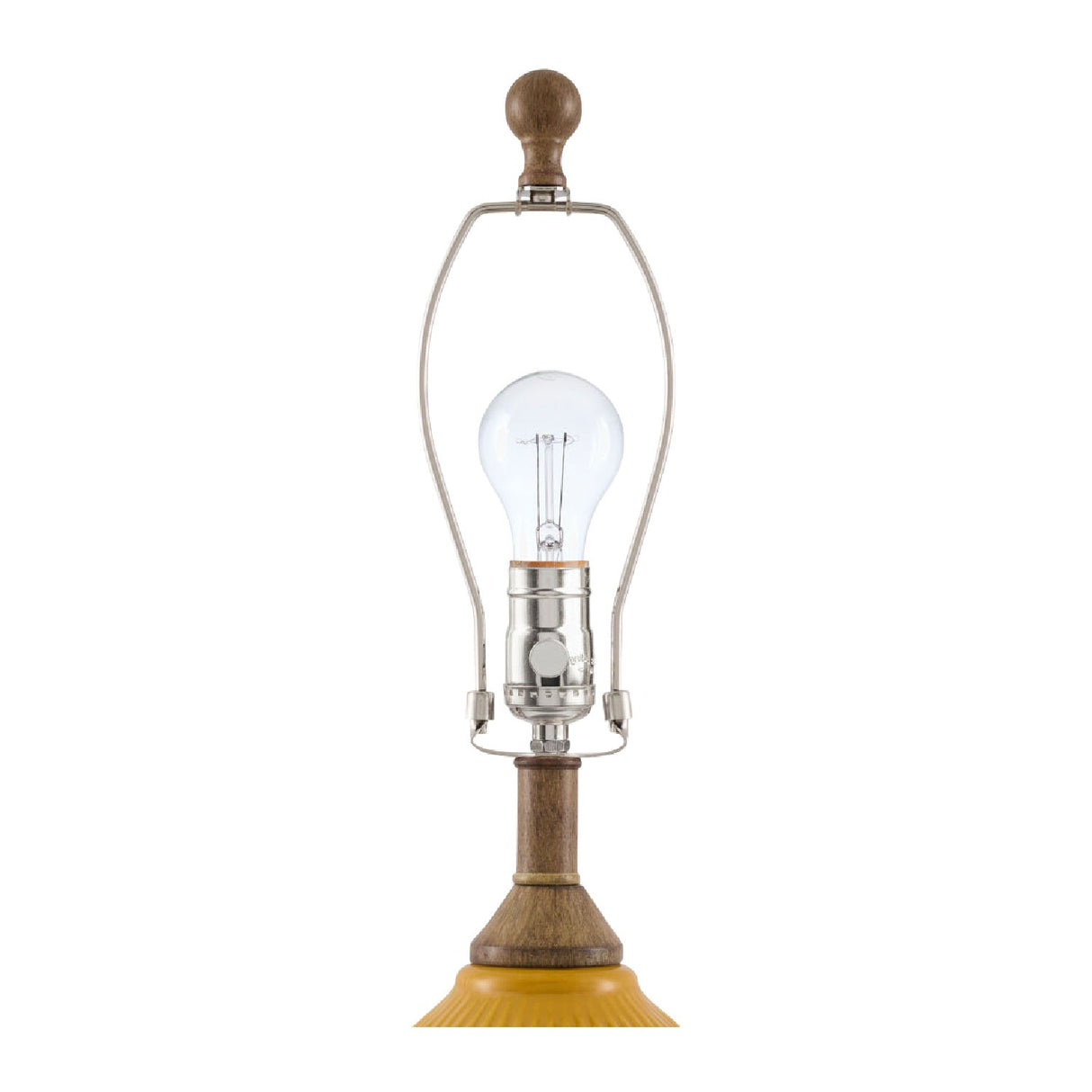 Modern European furniture - Reeded Glazed Ceramic Table Lamp - www.oroa.com