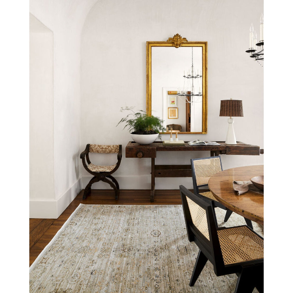 Modern European furniture - White Conical Base Table Lamp - www.oroa.com
