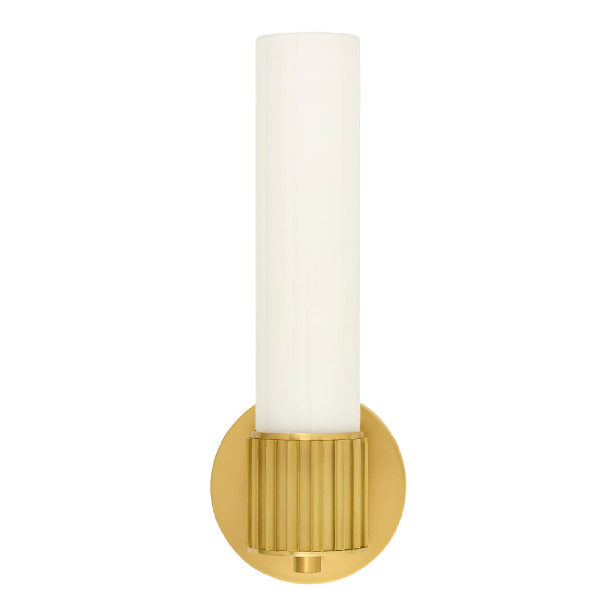 Cylindrical White Glass Wall Lamp S | Oroa.com