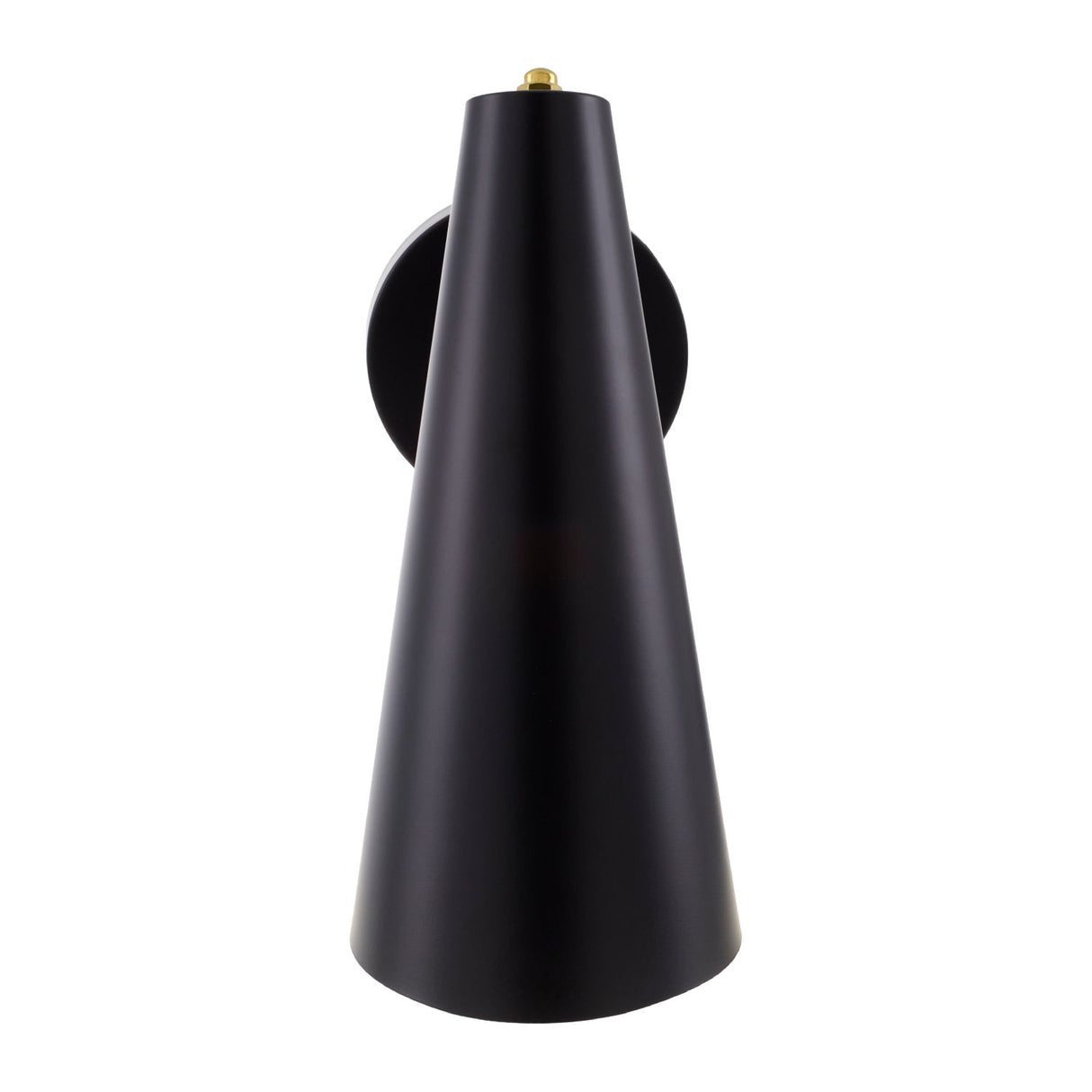 Modern European furniture - Conical Black Iron Wall Lamp - www.oroa.com