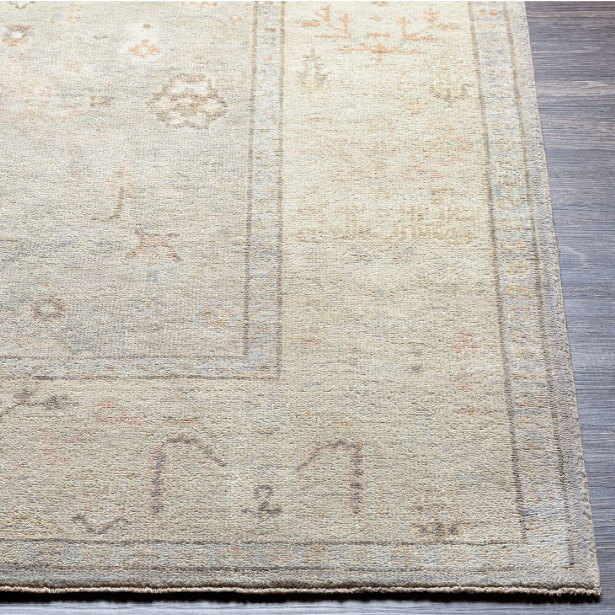 Modern furniture - Antique Wash Wool Fringed Carpet - www.oroa.com