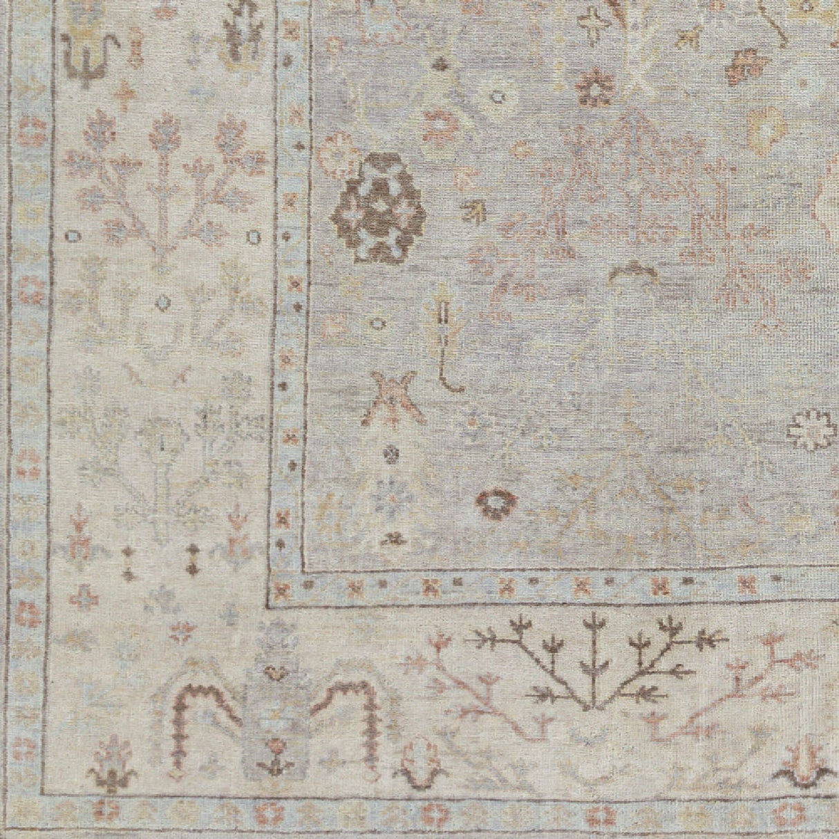 Modern furniture - Antique Wash Wool Fringed Carpet - www.oroa.com