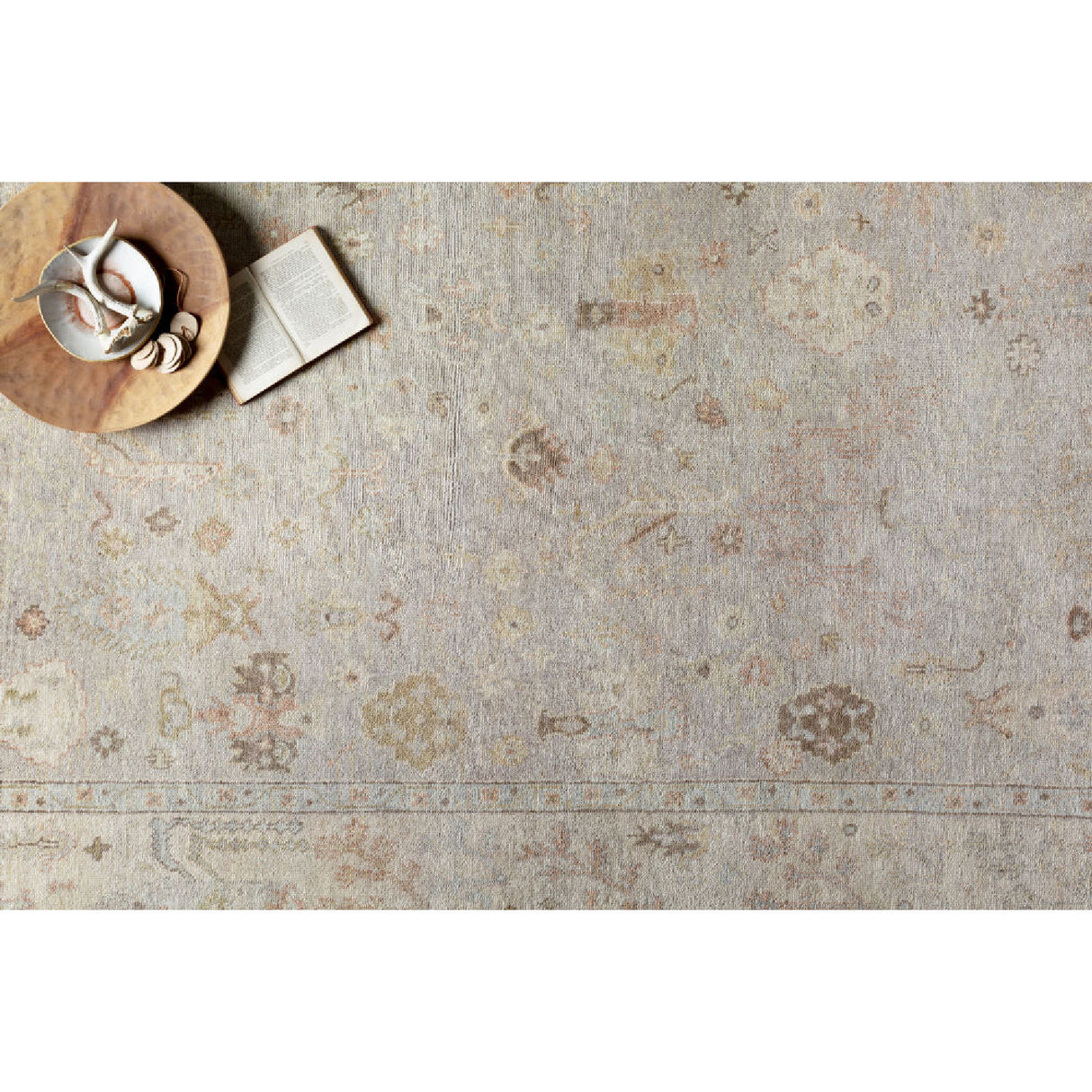 Modern furniture - Antique Wash Wool Fringed Carpet - www.oroa.com