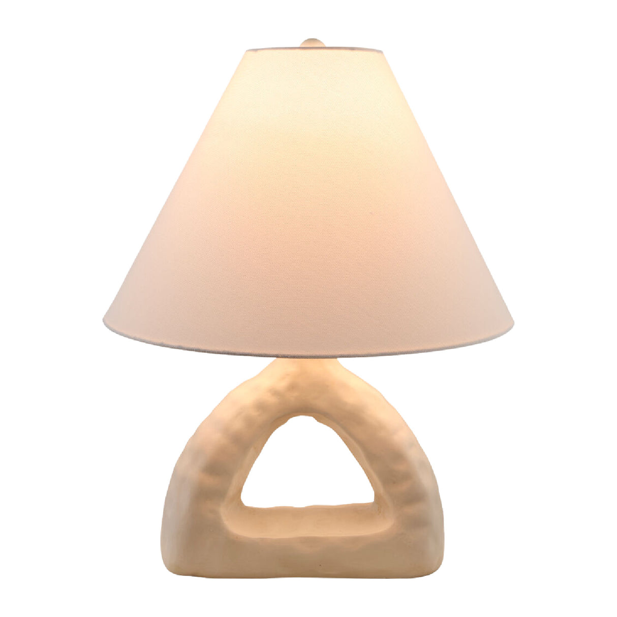 Modern European furniture - Triangular Ceramic Table Lamp - www.oroa.com