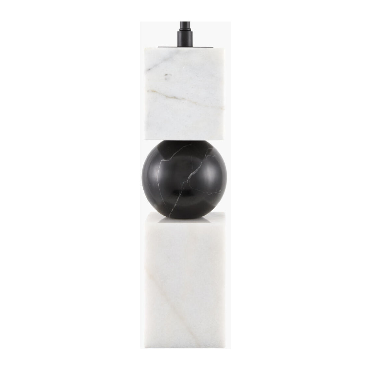 Modern European furniture - Two-Toned Geometrical Marble Table Lamp - www.oroa.com