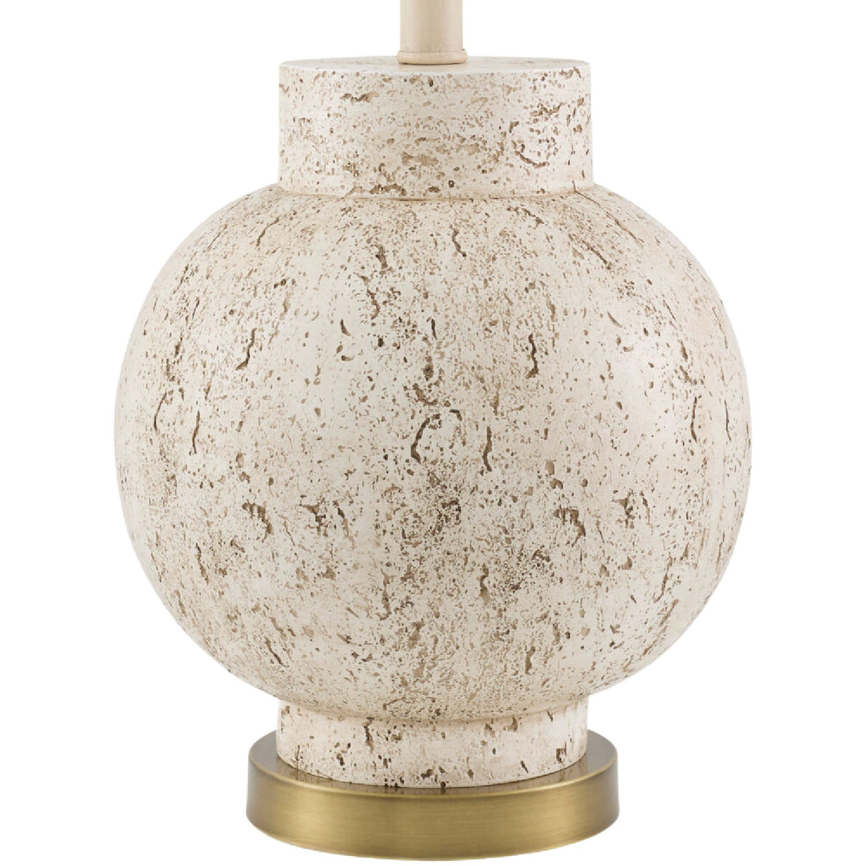 Modern European furniture - Cream Round Base Table Lamp - www.oroa.com