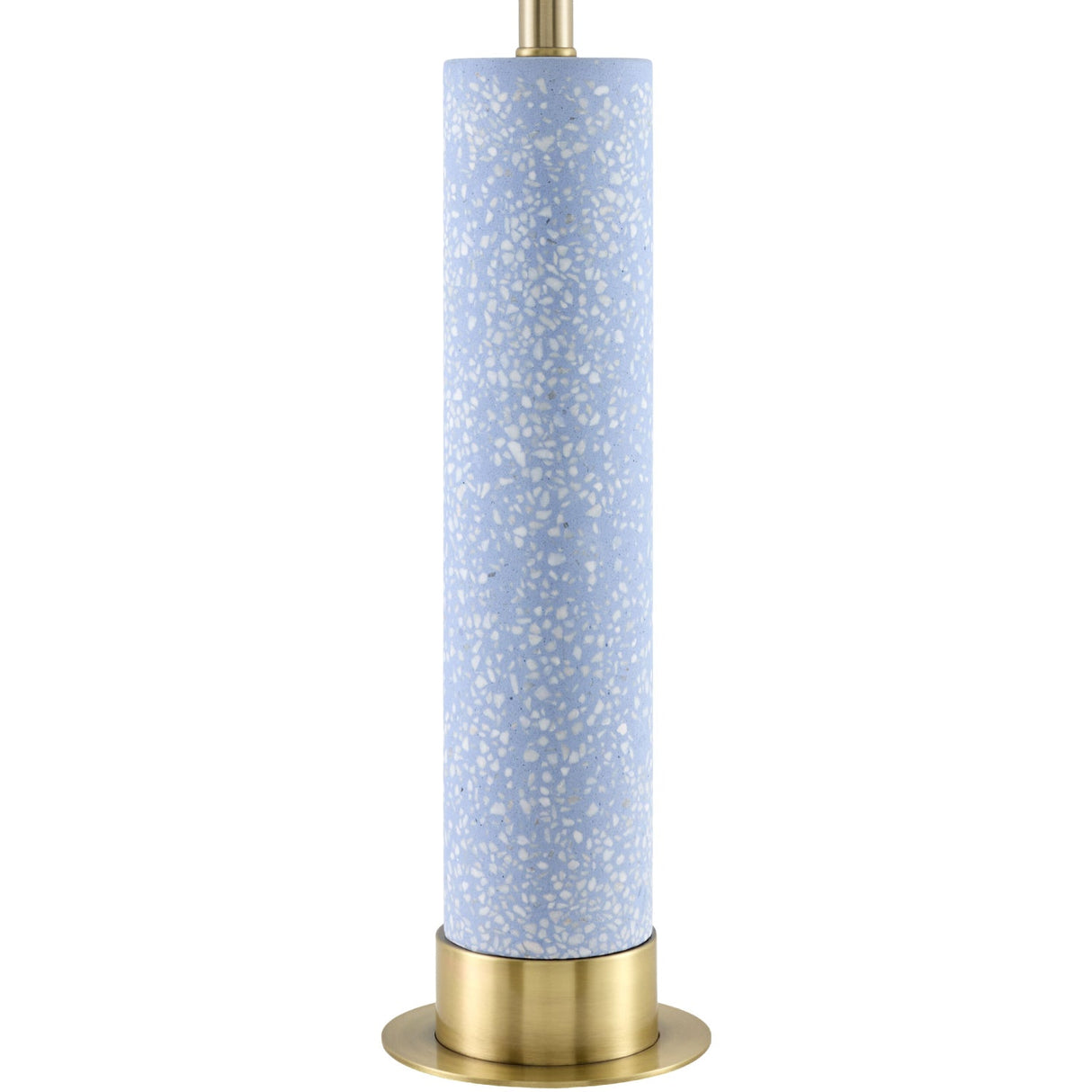 Modern European furniture - Speckled Blue Cement Table Lamp - www.oroa.com