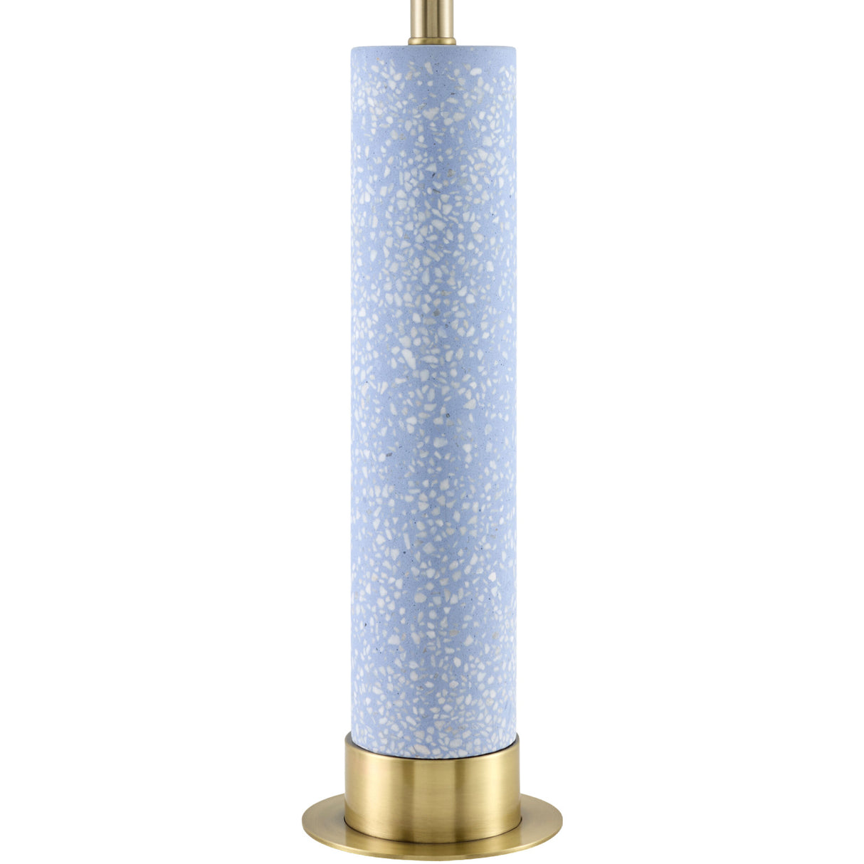 Modern European furniture - Speckled Blue Cement Table Lamp - www.oroa.com