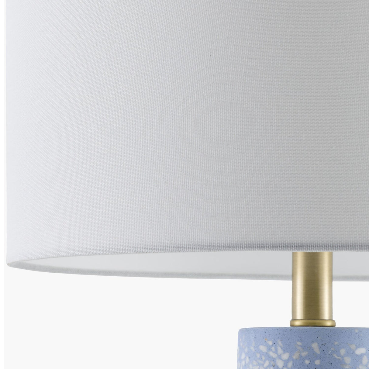 Modern European furniture - Speckled Blue Cement Table Lamp - www.oroa.com