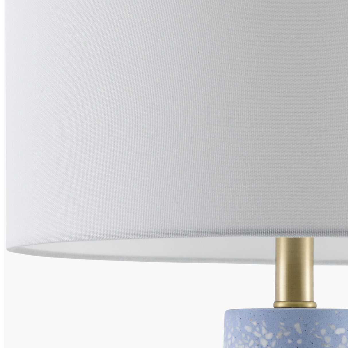 Modern European furniture - Speckled Blue Cement Table Lamp - www.oroa.com
