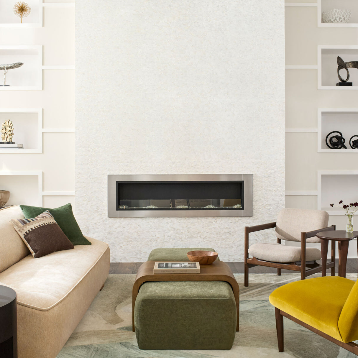 Modern European furniture - Antique Gold Abstract Sculpture - www.oroa.com | Oroa.com