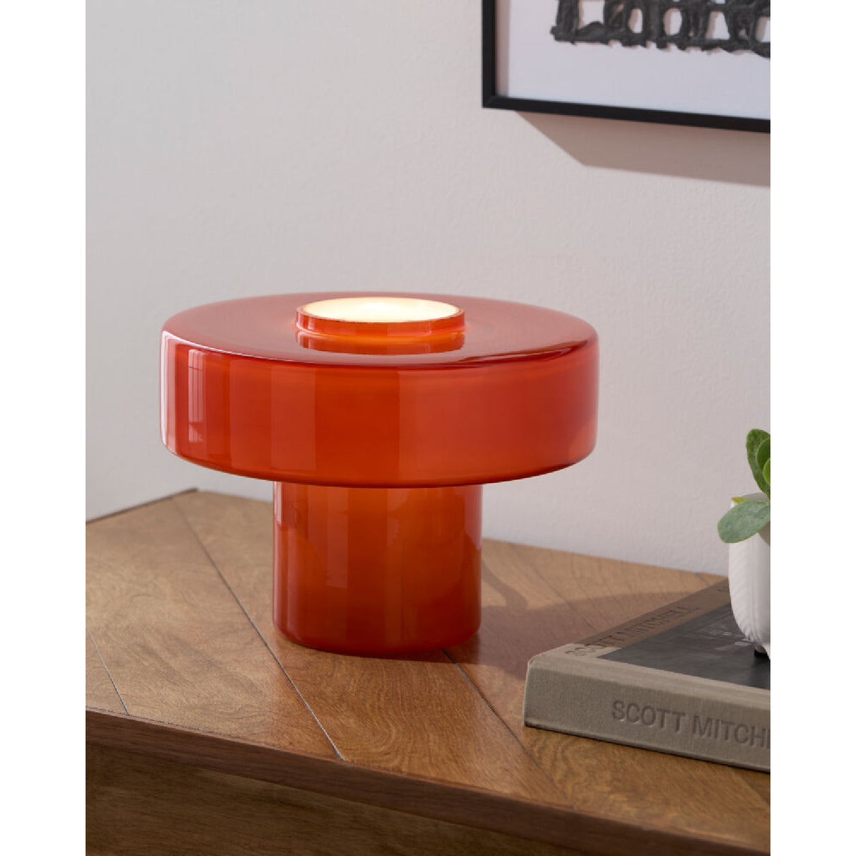 Modern European furniture - Modern Minimalist Glass Table Lamp - www.oroa.com