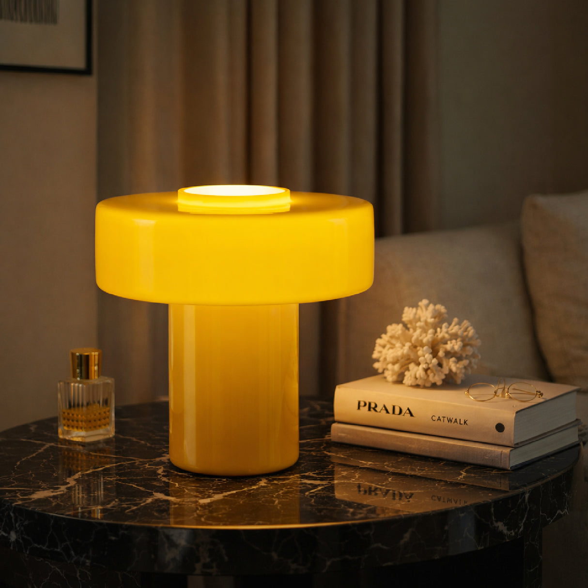 Modern European furniture - Modern Minimalist Glass Table Lamp - www.oroa.com