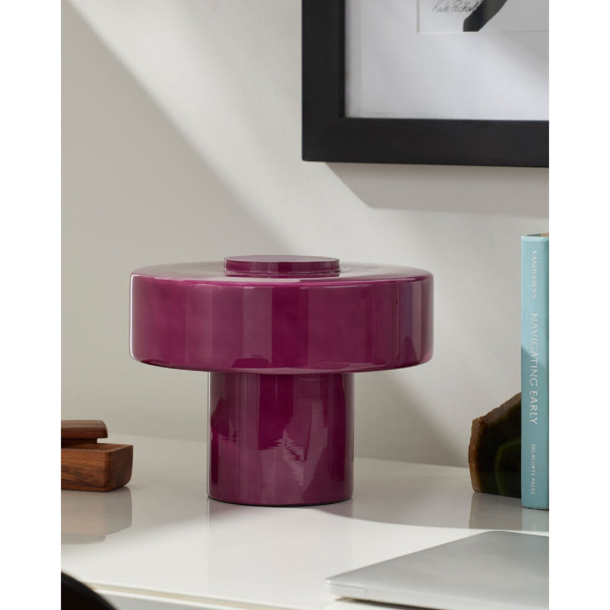 Modern European furniture - Modern Minimalist Glass Table Lamp - www.oroa.com