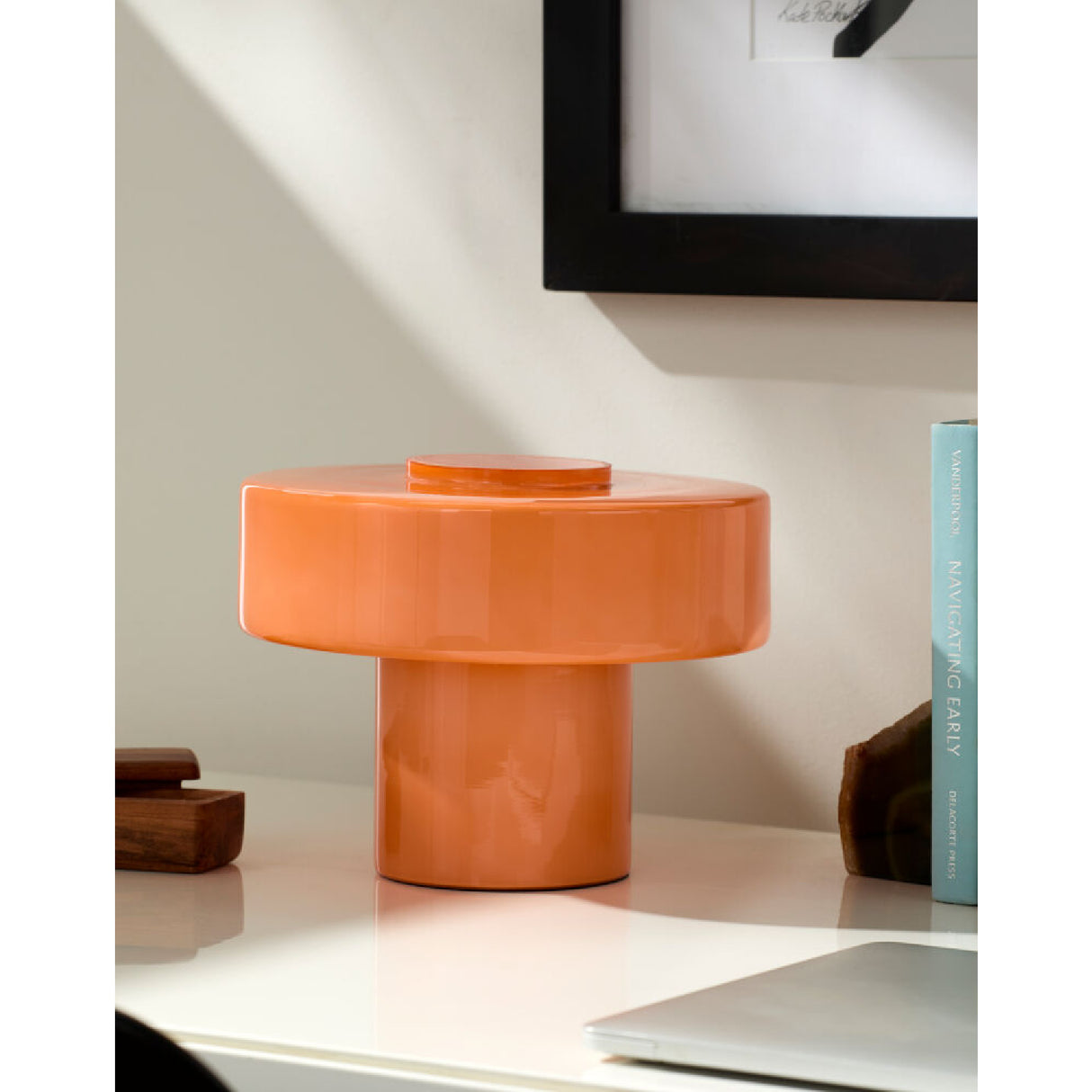 Modern European furniture - Modern Minimalist Glass Table Lamp - www.oroa.com