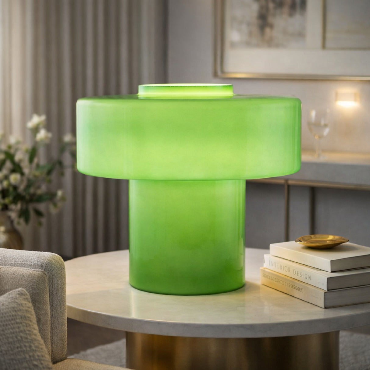 Modern European furniture - Modern Minimalist Glass Table Lamp - www.oroa.com