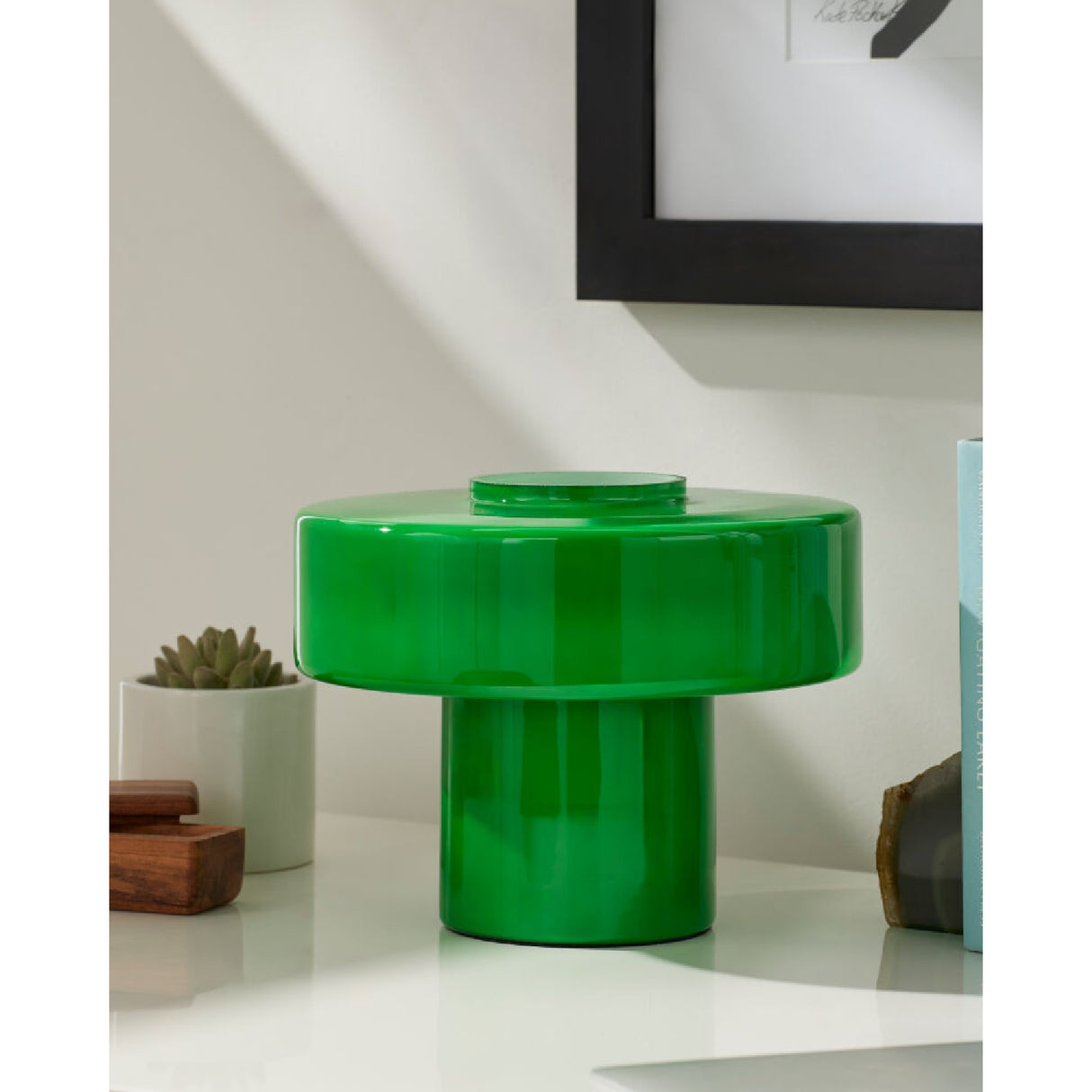 Modern European furniture - Modern Minimalist Glass Table Lamp - www.oroa.com