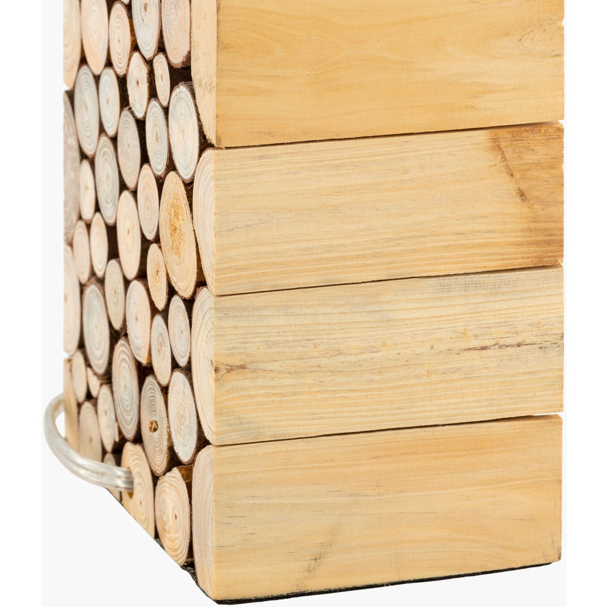 Modern European furniture - Natural Wood Stack Table Lamp - www.oroa.com